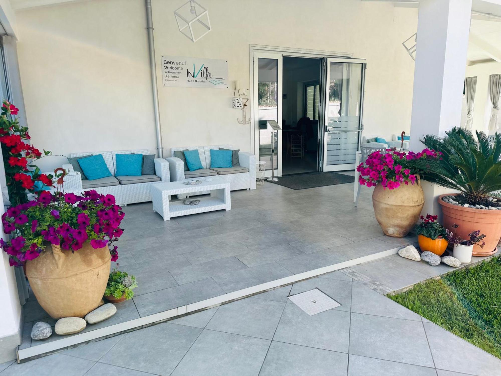 Invilla Bed&Breakfast - Quality Rooms Santa Maria di Castellabate Buitenkant foto